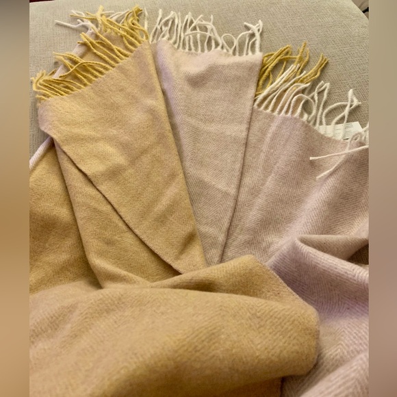 Two-tone Pashmina Scarf Shawl Wrap - Picture 3 of 6